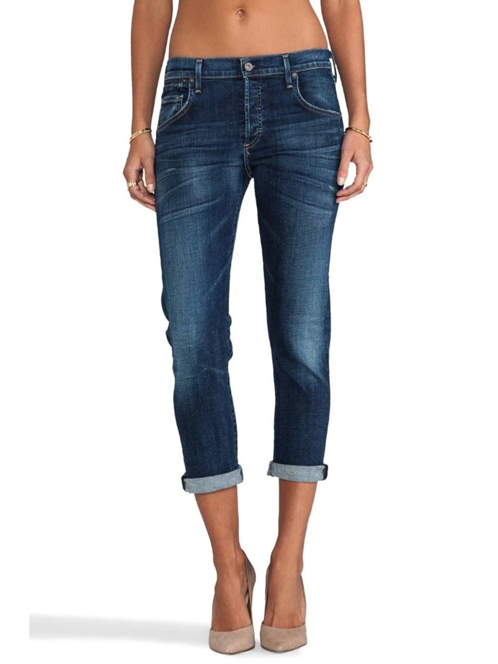 NWT Citizens of Humanity Emerson in Blue Ridge Slim Boyfriend Jeans 28
